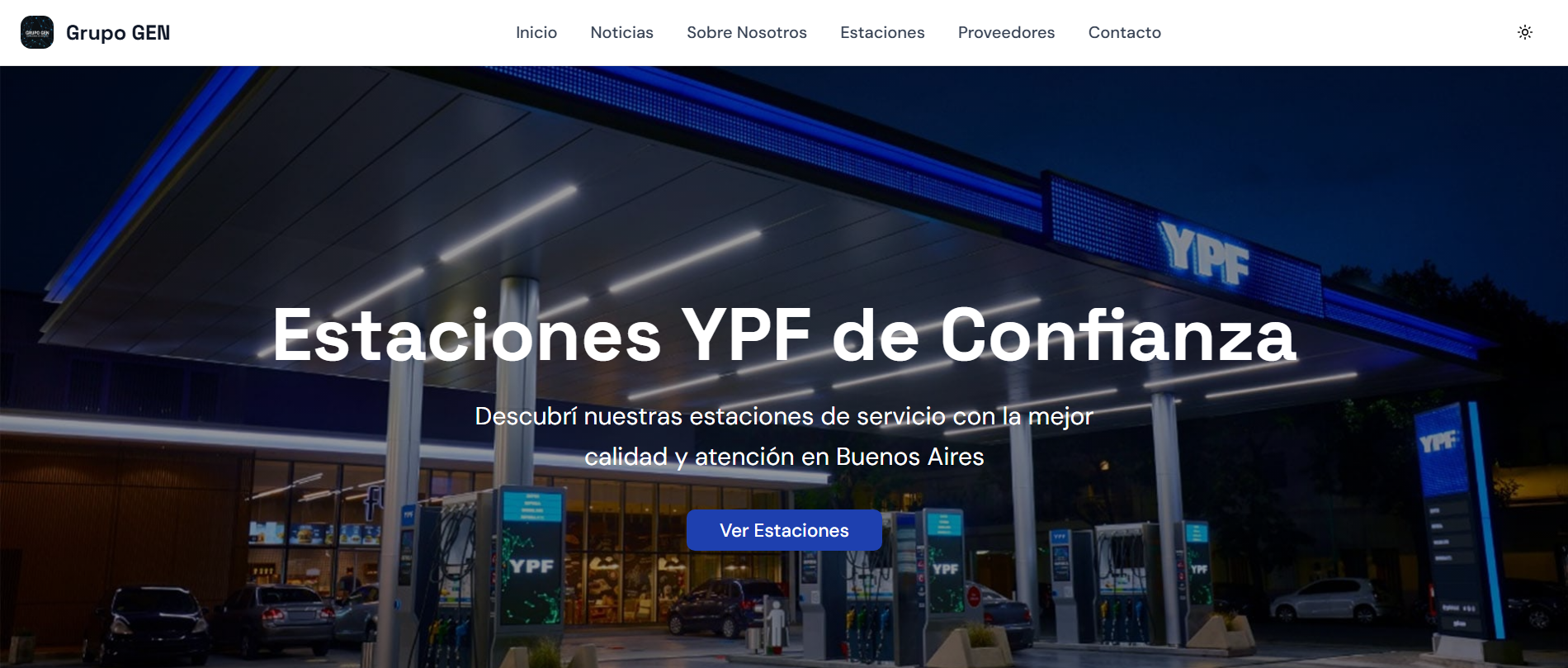Presentación de la web de Grupo GEN